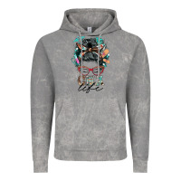 Cloud Rock nurse cna life messy bun Vintage Hoodie - BarkalooDesign