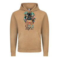 Vintage Camel nurse cna life messy bun Vintage Hoodie - BarkalooDesign
