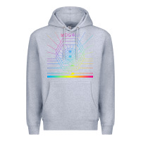 Heather Grey mṏgwäï müṡïc cṏǹcert Premium Hoodie - linhVisuals