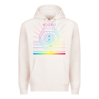Pale Pink mṏgwäï müṡïc cṏǹcert Premium Hoodie - linhVisuals