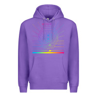 Purple mṏgwäï müṡïc cṏǹcert Premium Hoodie - linhVisuals