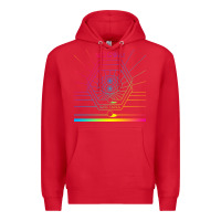Red mṏgwäï müṡïc cṏǹcert Premium Hoodie - linhVisuals