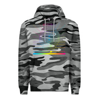 Slate Camo mṏgwäï müṡïc cṏǹcert Premium Hoodie - linhVisuals