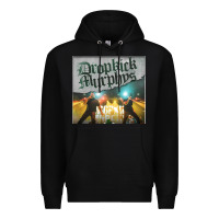 Black drop Premium Hoodie - linhVisuals
