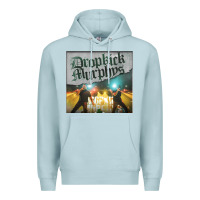 Blue Mist drop Premium Hoodie - linhVisuals