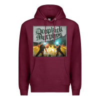 Burgundy drop Premium Hoodie - linhVisuals