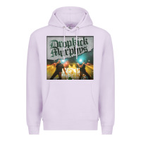 Lilac drop Premium Hoodie - linhVisuals