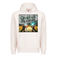 Pale Pink drop Premium Hoodie - linhVisuals