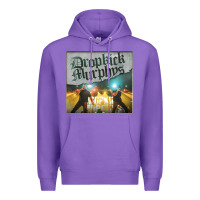 Purple drop Premium Hoodie - linhVisuals