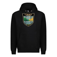 Black codorus state park pennsylvania badge vintage Premium Hoodie - linhVisuals