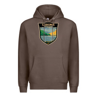 Coffee codorus state park pennsylvania badge vintage Premium Hoodie - linhVisuals