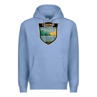 Colony Blue codorus state park pennsylvania badge vintage Premium Hoodie - linhVisuals