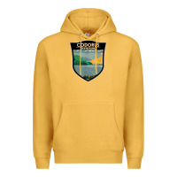 Mustard codorus state park pennsylvania badge vintage Premium Hoodie - linhVisuals