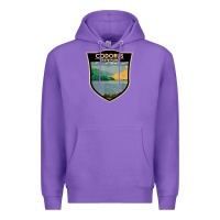 Purple codorus state park pennsylvania badge vintage Premium Hoodie - linhVisuals