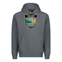 Rock codorus state park pennsylvania badge vintage Premium Hoodie - linhVisuals