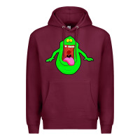 Burgundy slimer ghost anime Premium Hoodie - linhVisuals