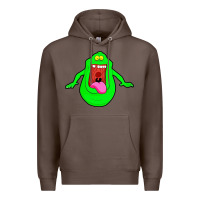 Coffee slimer ghost anime Premium Hoodie - linhVisuals