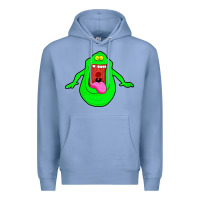 Colony Blue slimer ghost anime Premium Hoodie - linhVisuals