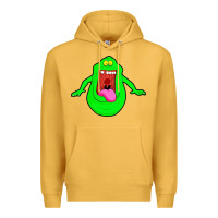 Mustard slimer ghost anime Premium Hoodie - linhVisuals