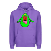 Purple slimer ghost anime Premium Hoodie - linhVisuals