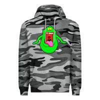 Slate Camo slimer ghost anime Premium Hoodie - linhVisuals