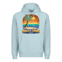 Blue Mist delray beach florida  vintage distressed souvenir long sleeve t shirt Premium Hoodie - linhVisuals