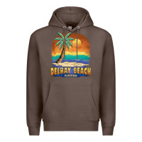 Coffee delray beach florida  vintage distressed souvenir long sleeve t shirt Premium Hoodie - linhVisuals
