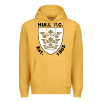 Mustard hull fc Premium Hoodie - linhVisuals