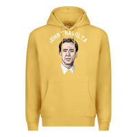 Antique Gold sports nicolas cage as john travolta Premium Hoodie - linhVisuals