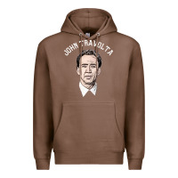 Chestnut sports nicolas cage as john travolta Premium Hoodie - linhVisuals