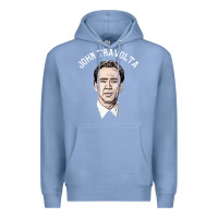 Colony Blue sports nicolas cage as john travolta Premium Hoodie - linhVisuals