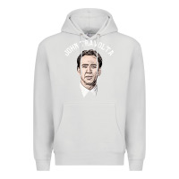 Dove Grey sports nicolas cage as john travolta Premium Hoodie - linhVisuals
