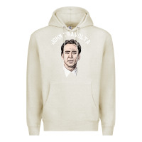 Oatmeal Heather sports nicolas cage as john travolta Premium Hoodie - linhVisuals