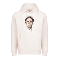 Pale Pink sports nicolas cage as john travolta Premium Hoodie - linhVisuals