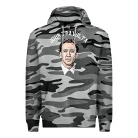 Slate Camo sports nicolas cage as john travolta Premium Hoodie - linhVisuals