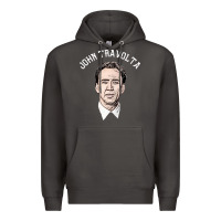Smoke sports nicolas cage as john travolta Premium Hoodie - linhVisuals