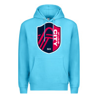 Ocean Blue st louis city Premium Hoodie - linhVisuals