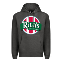 Charcoal Heather rita's italian ice cafe Premium Hoodie - linhVisuals