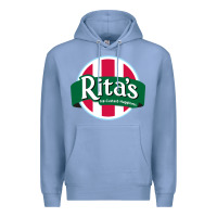 Colony Blue rita's italian ice cafe Premium Hoodie - linhVisuals
