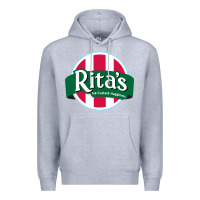 Heather Grey rita's italian ice cafe Premium Hoodie - linhVisuals