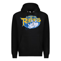 Black leed rhinos Premium Hoodie - linhVisuals