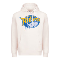 Pale Pink leed rhinos Premium Hoodie - linhVisuals