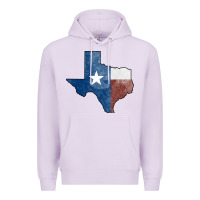 Lilac Texas Watercolor Map Premium Hoodie - Jasminsmagicworld