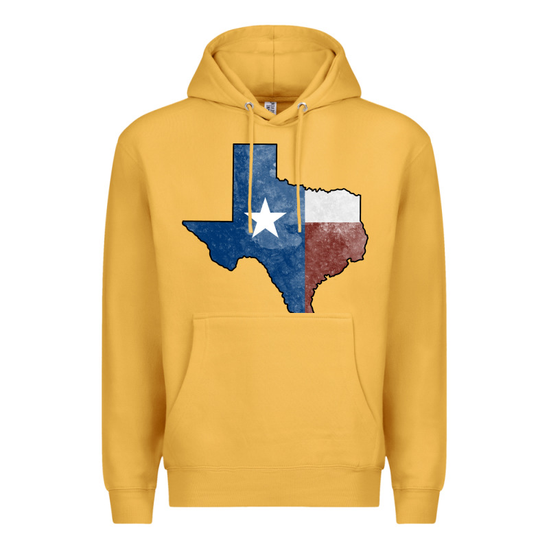 Texas Watercolor Map Premium Hoodie by Jasminsmagicworld | Teevron