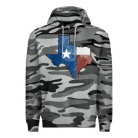 Slate Camo Texas Watercolor Map Premium Hoodie - Jasminsmagicworld