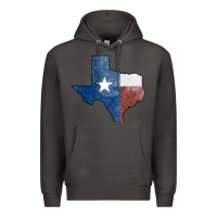 Smoke Texas Watercolor Map Premium Hoodie - Jasminsmagicworld