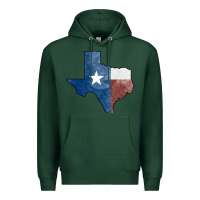 Sports Green Texas Watercolor Map Premium Hoodie - Jasminsmagicworld