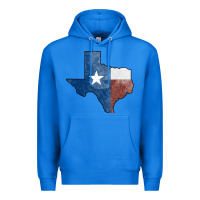 True Royal Texas Watercolor Map Premium Hoodie - Jasminsmagicworld