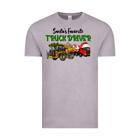 Vintage Zinc Santa's Favorite Truck Driver Vintage Tee - LillyAllenDesigns
