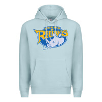 Blue Mist leed rhinos Premium Hoodie - linhVisuals